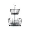 Dunelm 2 Tier Wire Fruit Bowl -Command Shop 30648717