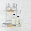 Dunelm Twist N Lock Rectangle Two Tier Shower Caddy -Command Shop 30670228