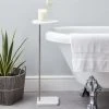 Dunelm Marble Effect Top White Bath Table 2 Dunelm Marble Effect Top White Bath Table -Command Shop 30670549