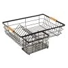 Dunelm Black Bamboo Drying Rack -Command Shop 30685411