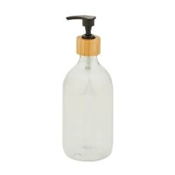 Dunelm Bamboo Soap Bottle