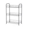 Dunelm Grey 3 Tier Slimline Trolley -Command Shop 30688759