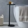 Elements Matt Black Bath Side Table 2 Elements Matt Black Bath Side Table -Command Shop 30711428