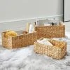 Dunelm Water Hyacinth Set Of 3 Small Baskets -Command Shop 30712350