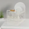 Dunelm Cream And Bamboo Two Tier Drainer -Command Shop 30713123