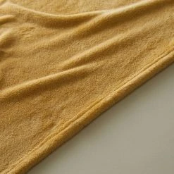 Dunelm Seriously Soft Ochre Throw -Command Shop 30725681 alt03