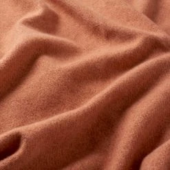 Dunelm Brushed Orange Woven Throw -Command Shop 30725724 alt02