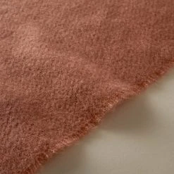 Dunelm Brushed Orange Woven Throw -Command Shop 30725724 alt03
