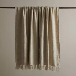 Dunelm Natural Cotton Check Throw 8 Dunelm Natural Cotton Check Throw -Command Shop 30726076 alt01