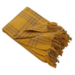 Dunelm Countryman Check Throw