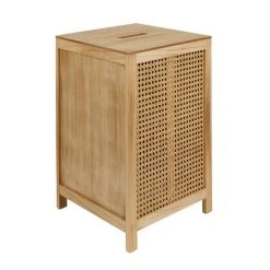 Dunelm French Cane Laundry Hamper -Command Shop 30727570 alt01