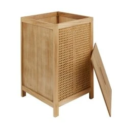 Dunelm French Cane Laundry Hamper -Command Shop 30727570 alt02