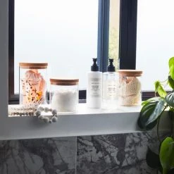 Dunelm Glass Cork Jar -Command Shop 30729339 alt07