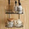 Dunelm Bathroom Basics Two Tier Over Door Caddy -Command Shop 30730616