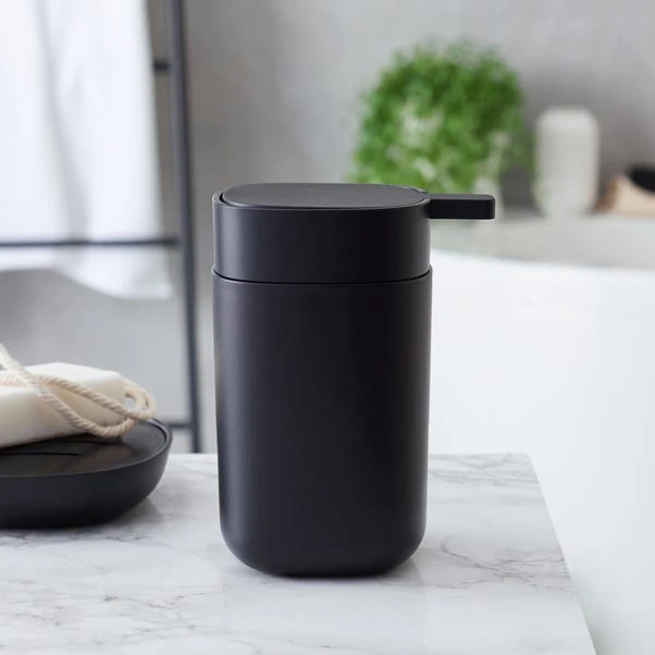 Dunelm Black 400ml Anti Bacterial Lotion Dispenser 3 Dunelm Black 400ml Anti Bacterial Lotion Dispenser