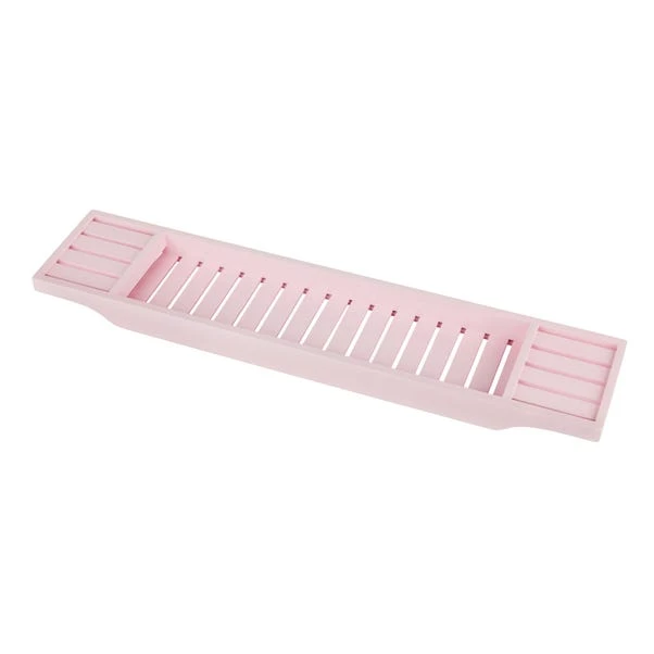 Blush Bamboo Bath Rack 4 Blush Bamboo Bath Rack - Image 2