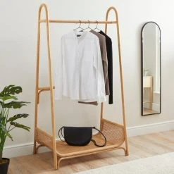 Dunelm Cane Clothes Rail