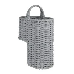 Dunelm Grey Cotton Rope Stair Basket -Command Shop 30733525 alt01