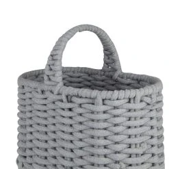 Dunelm Grey Cotton Rope Stair Basket -Command Shop 30733525 alt04