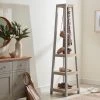 Dunelm Bromley Corner Coat Stand Grey -Command Shop 30736043
