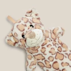 Dunelm Lola Snow Leopard Character Long Hot Water Bottle -Command Shop 30737421 alt03