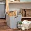 Dunelm Studio Grey Storage Cube -Command Shop 30744382