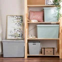 Dunelm Studio Grey Storage Cube 10 Dunelm Studio Grey Storage Cube -Command Shop 30744382 alt02