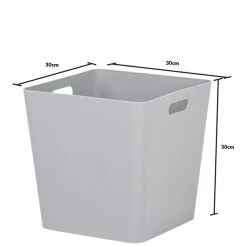 Dunelm Studio Grey Storage Cube 13 Dunelm Studio Grey Storage Cube -Command Shop 30744382 alt05