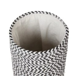 Dunelm Paper Black Woven Toilet Roll Storage -Command Shop 30747122 alt03