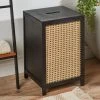 Dunelm French Cane Black Laundry Hamper -Command Shop 30747345
