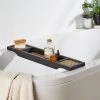 Dunelm French Cane Black Bath Rack -Command Shop 30747347