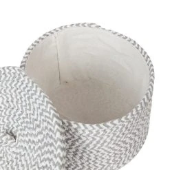 Dunelm Set Of 2 Paper Grey Woven Storage Baskets -Command Shop 30747768 alt03