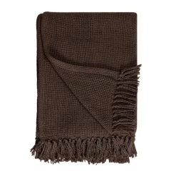 Dunelm Aris Cotton Weave 130cm X 180cm Throw -Command Shop 30751156 alt04