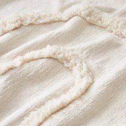 Dunelm Curves Tufted Throw -Command Shop 30751273 alt03