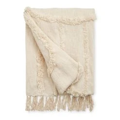 Dunelm Curves Tufted Throw -Command Shop 30751273 alt04