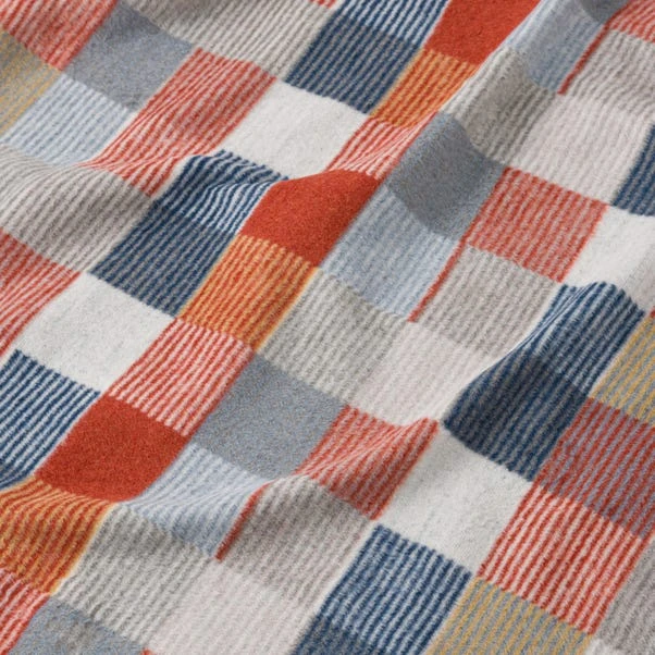 Dunelm Super Soft Mini Squares Throw 5 Dunelm Super Soft Mini Squares Throw - Image 3