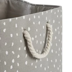 Dunelm Dotty Storage Basket Grey -Command Shop 30754132 alt03