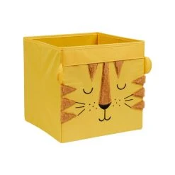 Dunelm Tiger Felt Foldable Box -Command Shop 30754133 alt02