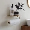 Dunelm Curves Dual Toilet Roll Holder Shelf -Command Shop 30754935