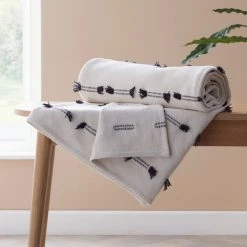 Dunelm Otis Fringe Throw