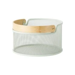 Dunelm Small Round Wire Mesh Basket -Command Shop 30756206 alt02