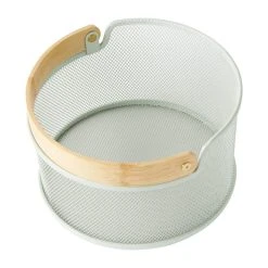 Dunelm Small Round Wire Mesh Basket -Command Shop 30756206 alt03