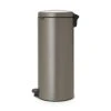 Brabantia NewIcon 30L Platinum Pedal Bin -Command Shop 30759324 alt01