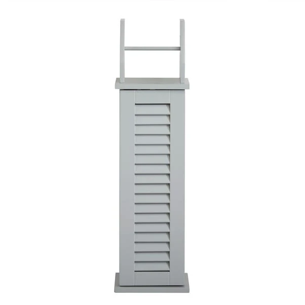 Dunelm Tuscany Grey Toilet Roll Holder 8 Dunelm Tuscany Grey Toilet Roll Holder - Image 6