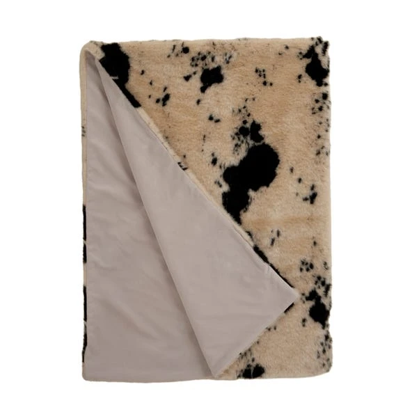Dunelm Faux Cow Throw 7 Dunelm Faux Cow Throw - Image 5