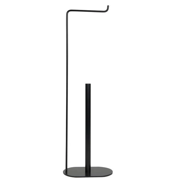 Dunelm Curves Black Toilet Butler 4 Dunelm Curves Black Toilet Butler - Image 2