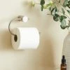 Dunelm Curves Chrome Toilet Roll Holder -Command Shop 30765202