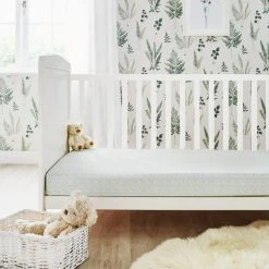 Dunelm Pack Of 2 100% Cotton Eucalyptus Jersey Fitted Sheets -Command Shop 30768119 alt02