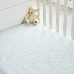 Dunelm Pack Of 2 100% Cotton Eucalyptus Jersey Fitted Sheets -Command Shop 30768119 alt04