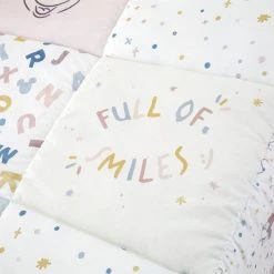 Disney Mickey Alphabet Letters 4 Tog 100% Cotton Cot Quilt -Command Shop 30768217 alt04